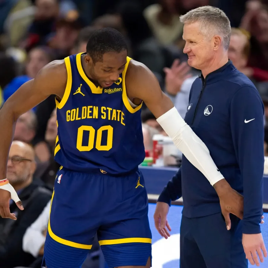 Jonathan Kuminga breaks down relationship with Steve Kerr