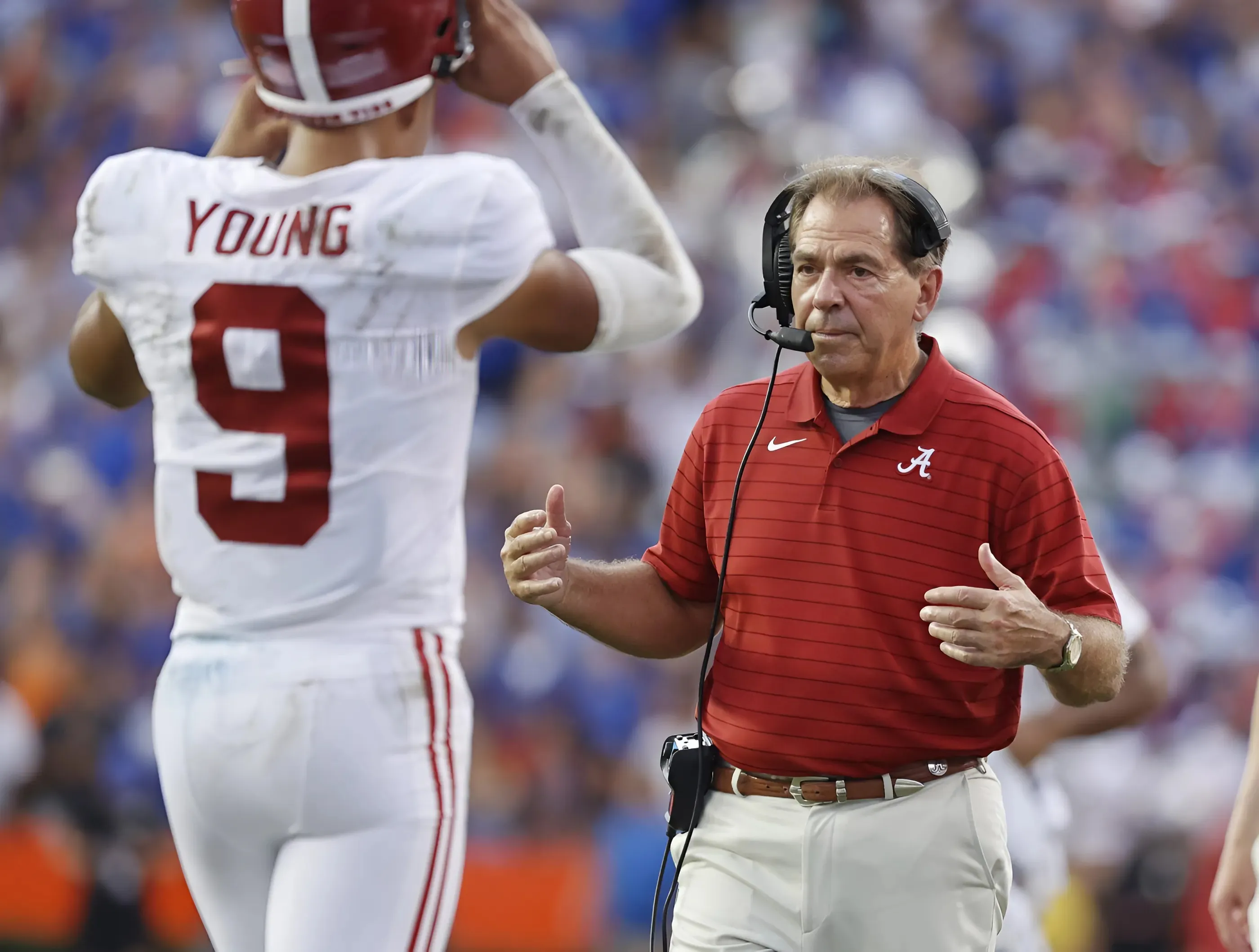 Nick Saban weighs in on Bryce Young’s benching in the NFL