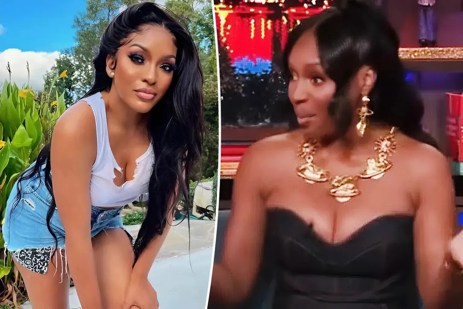 RHOA's Drew Sidora fires back at Marlo Hampton for her "body-shaming" comment regarding liposuction: "You're the one who's embarrassing!" - The dramatic confrontation between two stars shocked the fan community