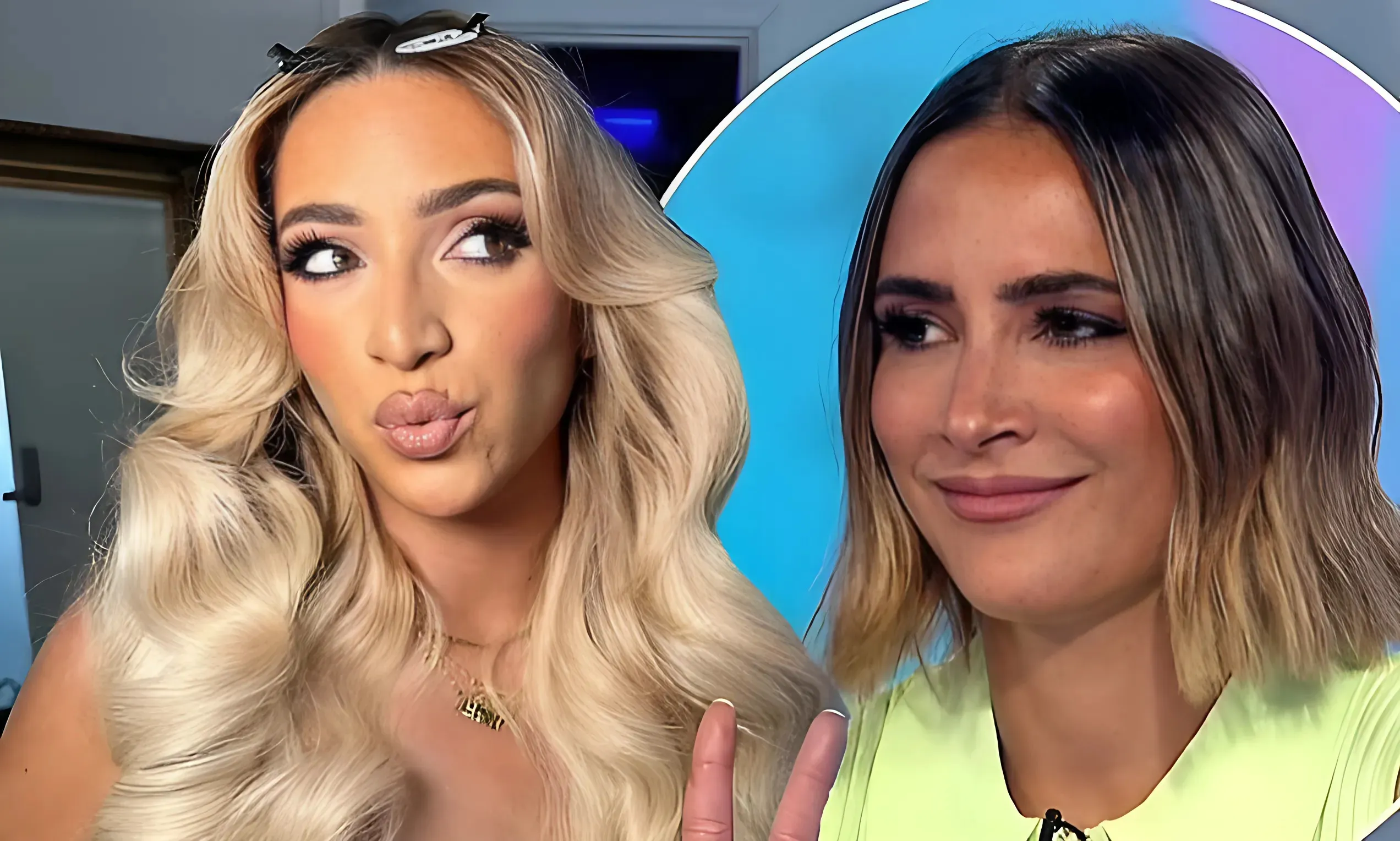 GK Barry breaks her silence on those 'feud' rumours with Loose Women co-star Frankie Bridge as she opens up about breaking into TV and appearing on I'm A Celeb trucc