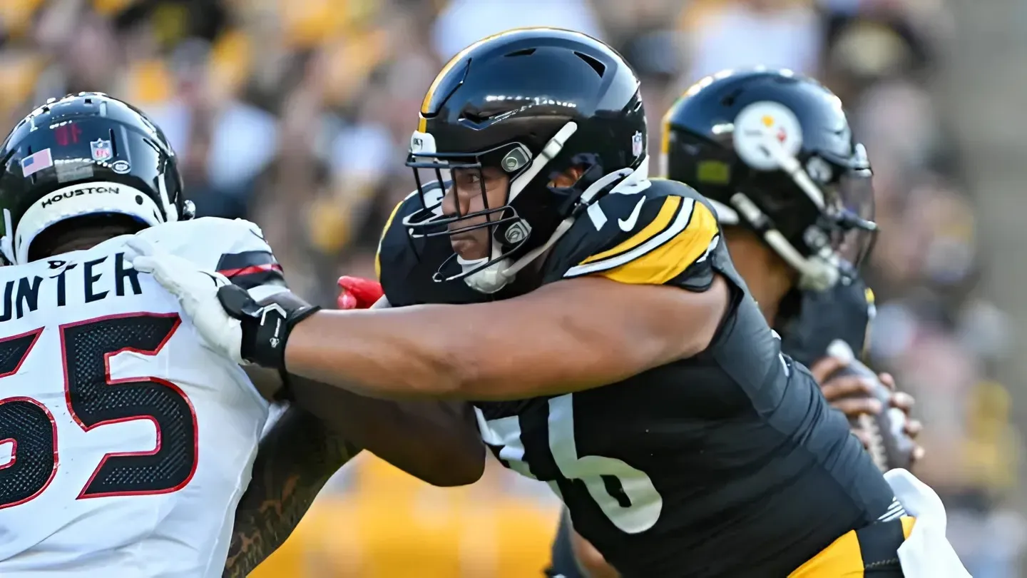 Steelers Downgrade OT Troy Fautanu to Out vs. Chargers