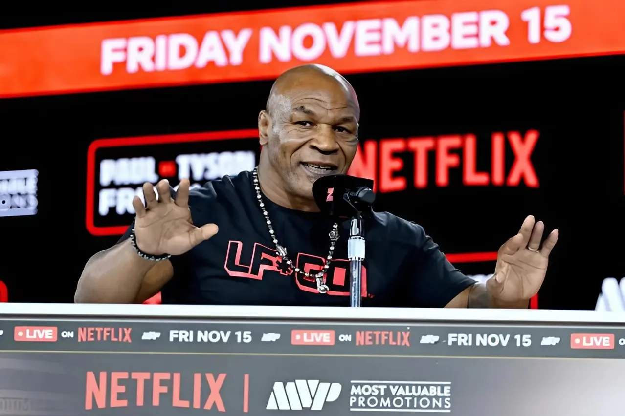 Mike Tyson on training for Jake Paul: 'Hard to walk right now'