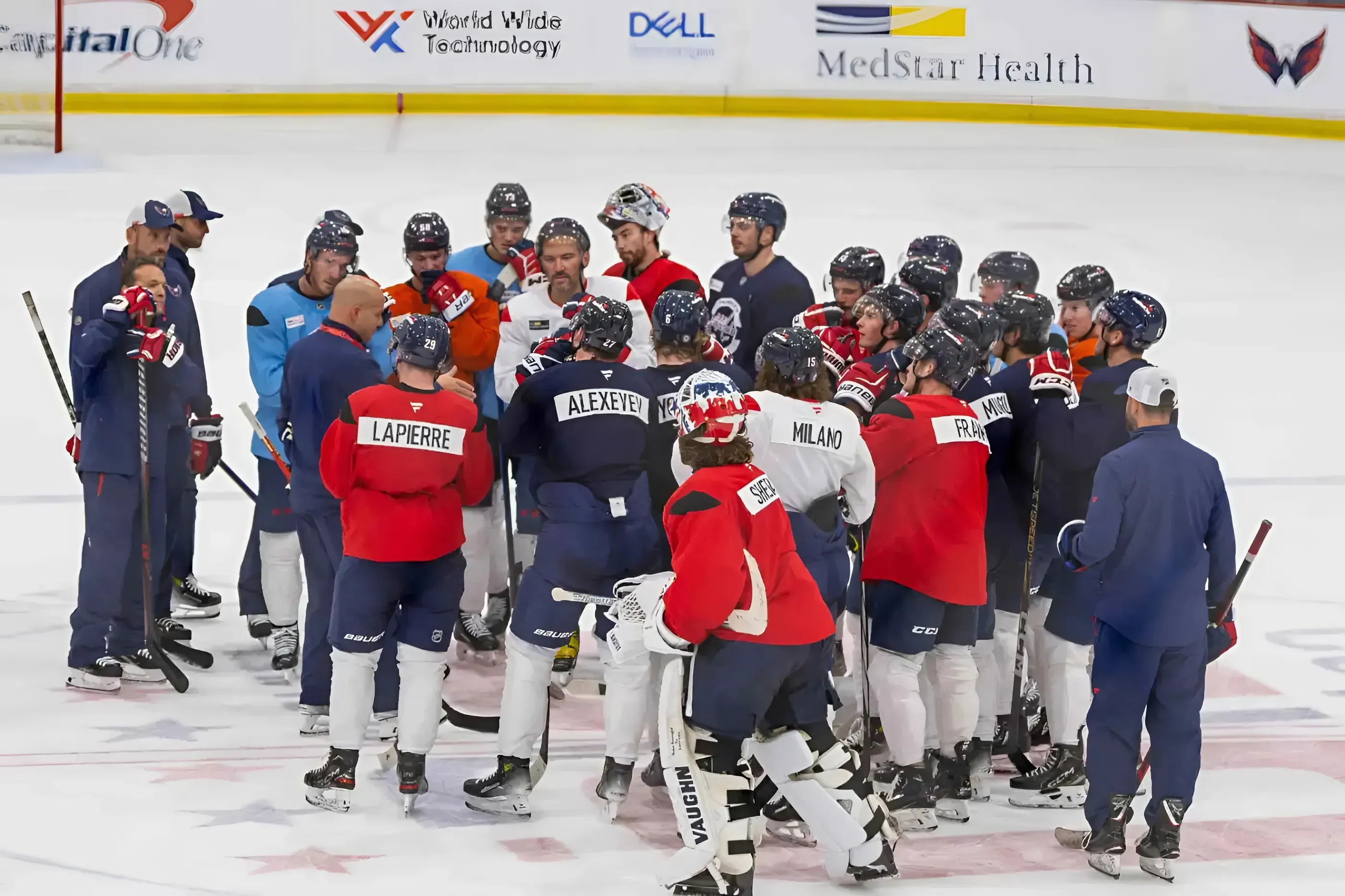 Washington Capitals announce roster for first preseason game against Philadelphia Flyers