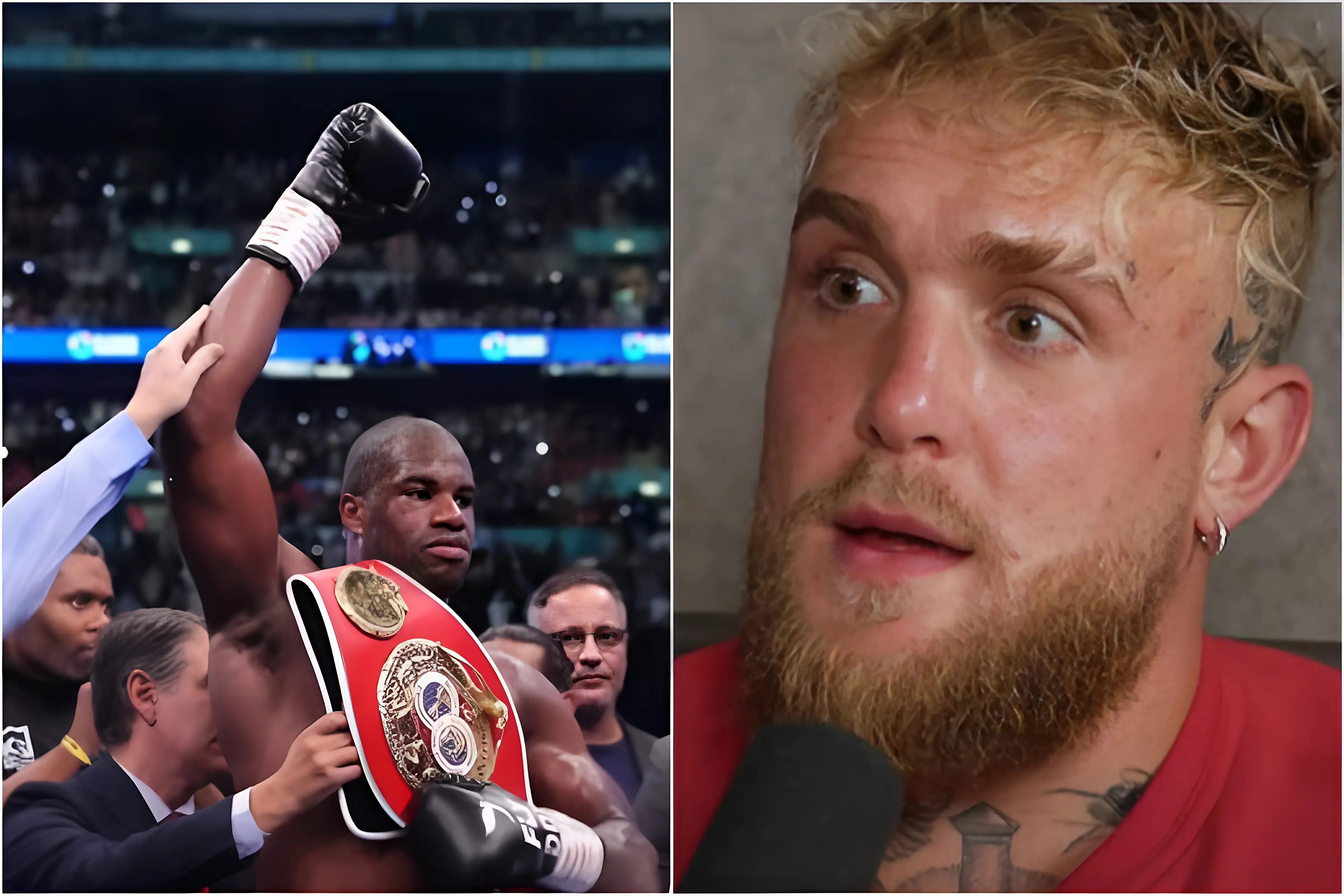 Jake Paul issues instant reaction to Anthony Joshua being knocked out trucc