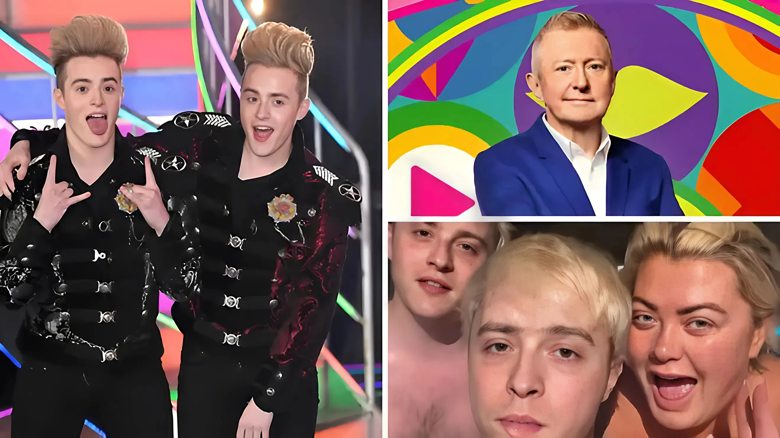 Jedward - helped by Gemma Collins - hit out at Louis Walsh after 'vile' Celebrity Big Brother remark trucc