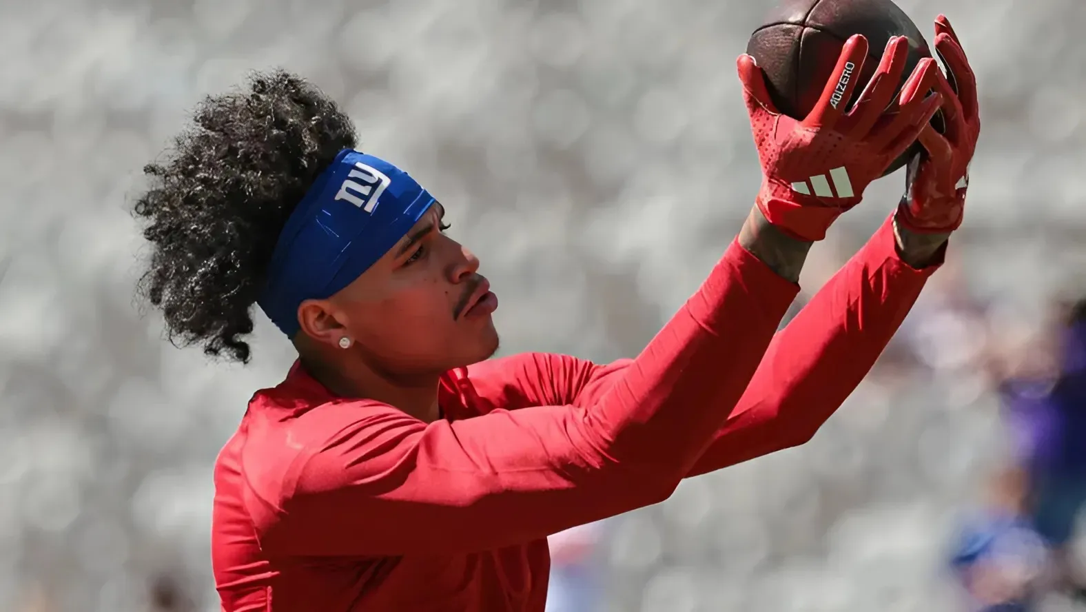 New York Giants wide receiver calls reported trade request ‘fake story, says ‘somebody’s out to get me’