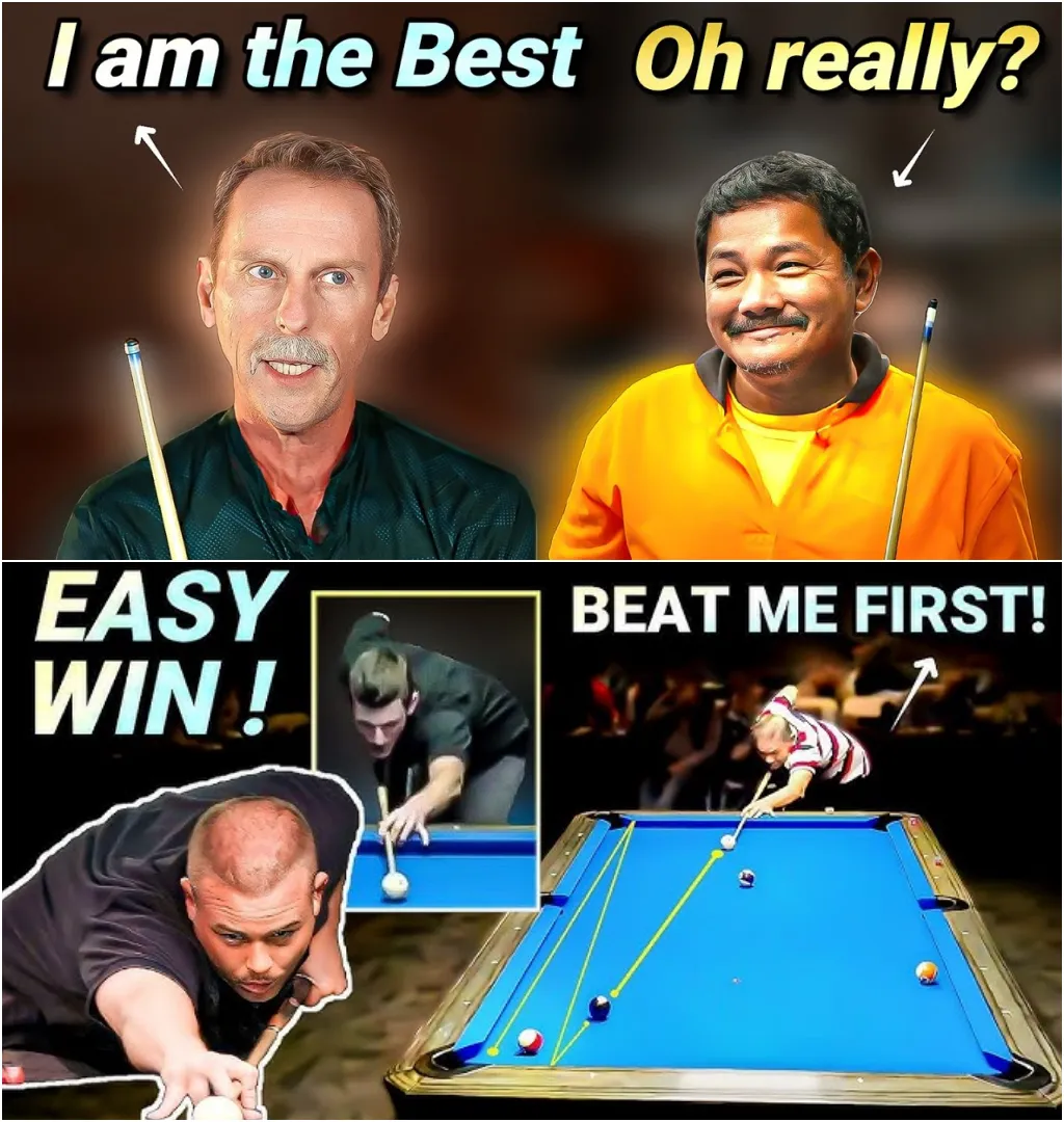 The Day Efren Reyes "Blows Up" America's Top Billiards Player!