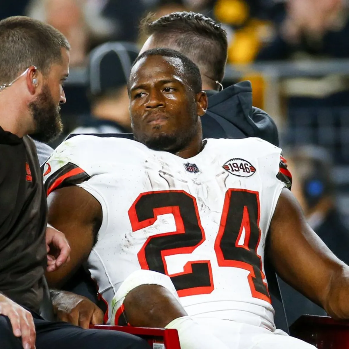 Browns RB Nick Chubb Spotted on Field Amid Return Talk