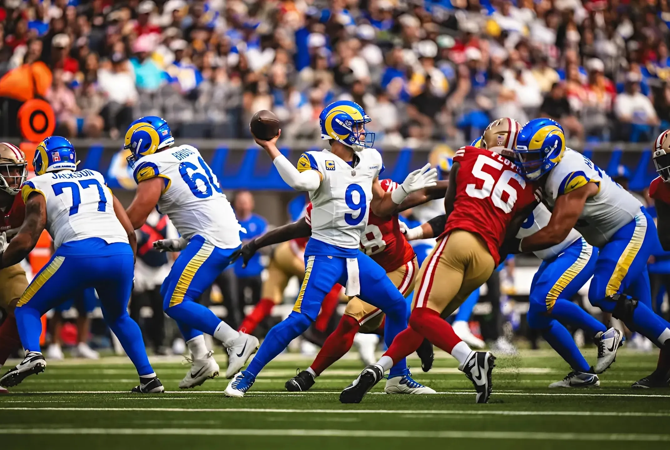 Matthew Stafford, Rams rally to stun 49ers with game-winning field goal