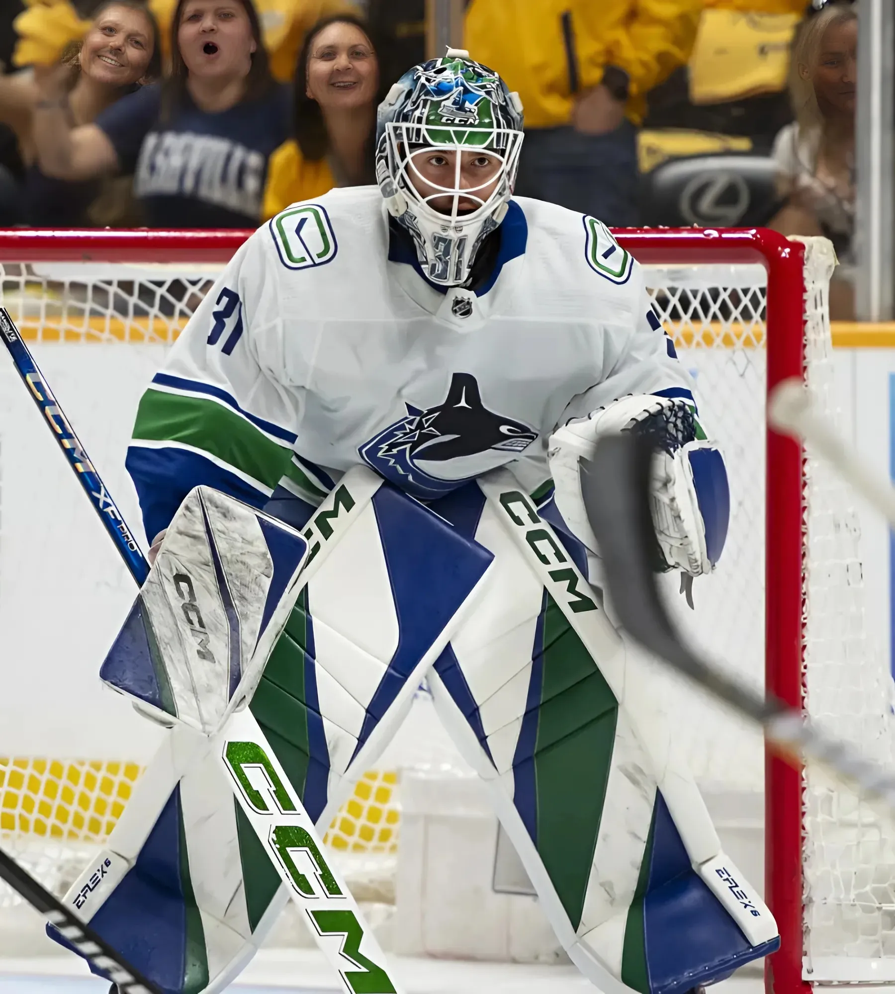 Arturs Silovs shines in Canucks scrimmage to close out training camp