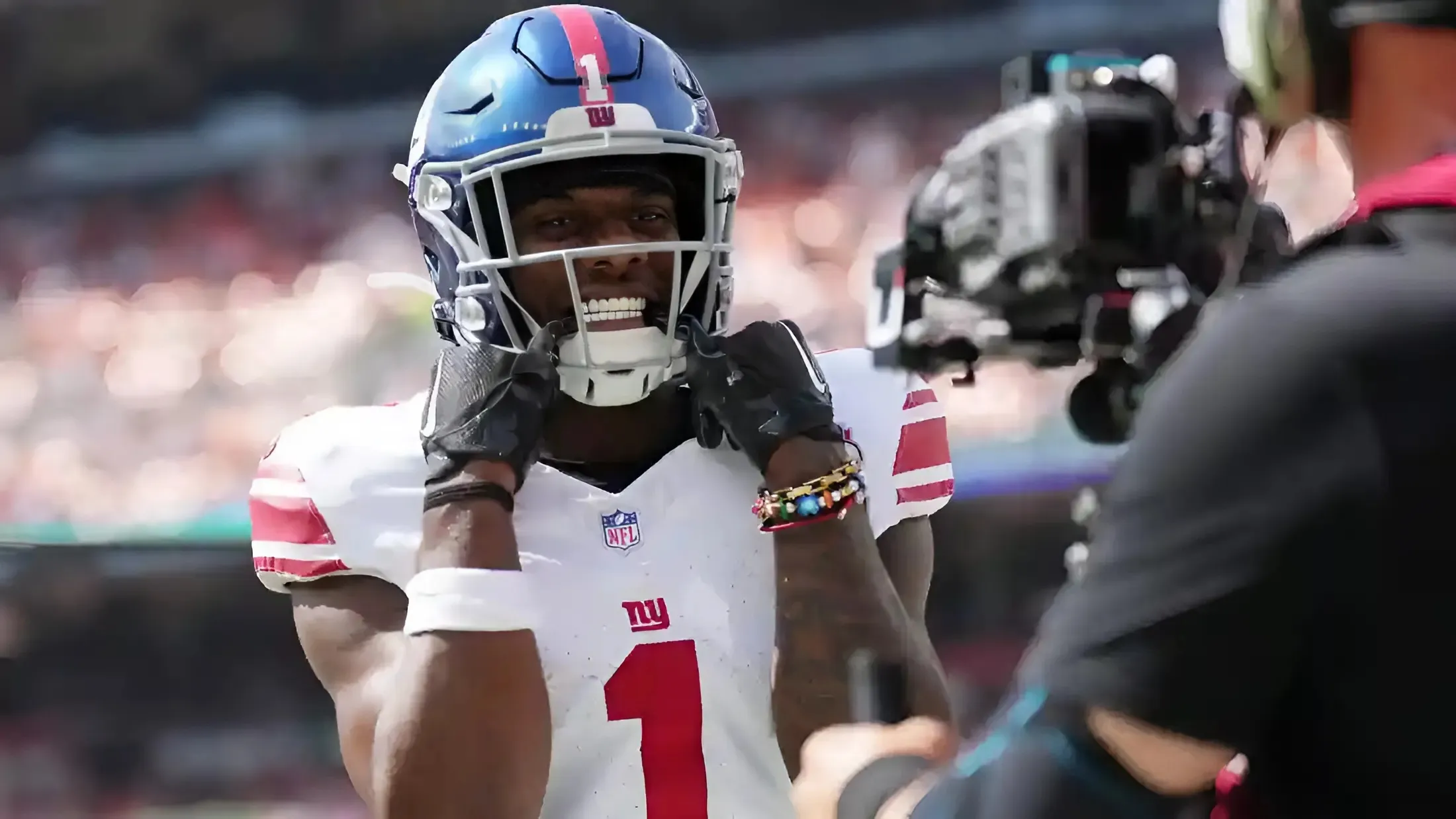 Malik Nabers Had Hilarious Reaction to Daniel Jones Pass for Giants