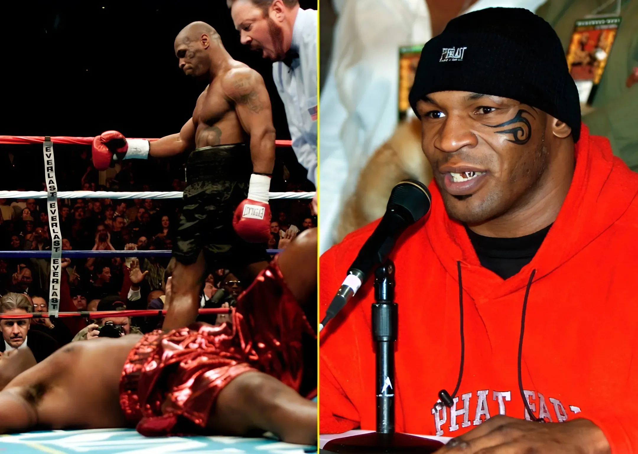 Mike Tyson claimed he fought through ‘broken back’ to KO rival in 49 seconds in final professional win