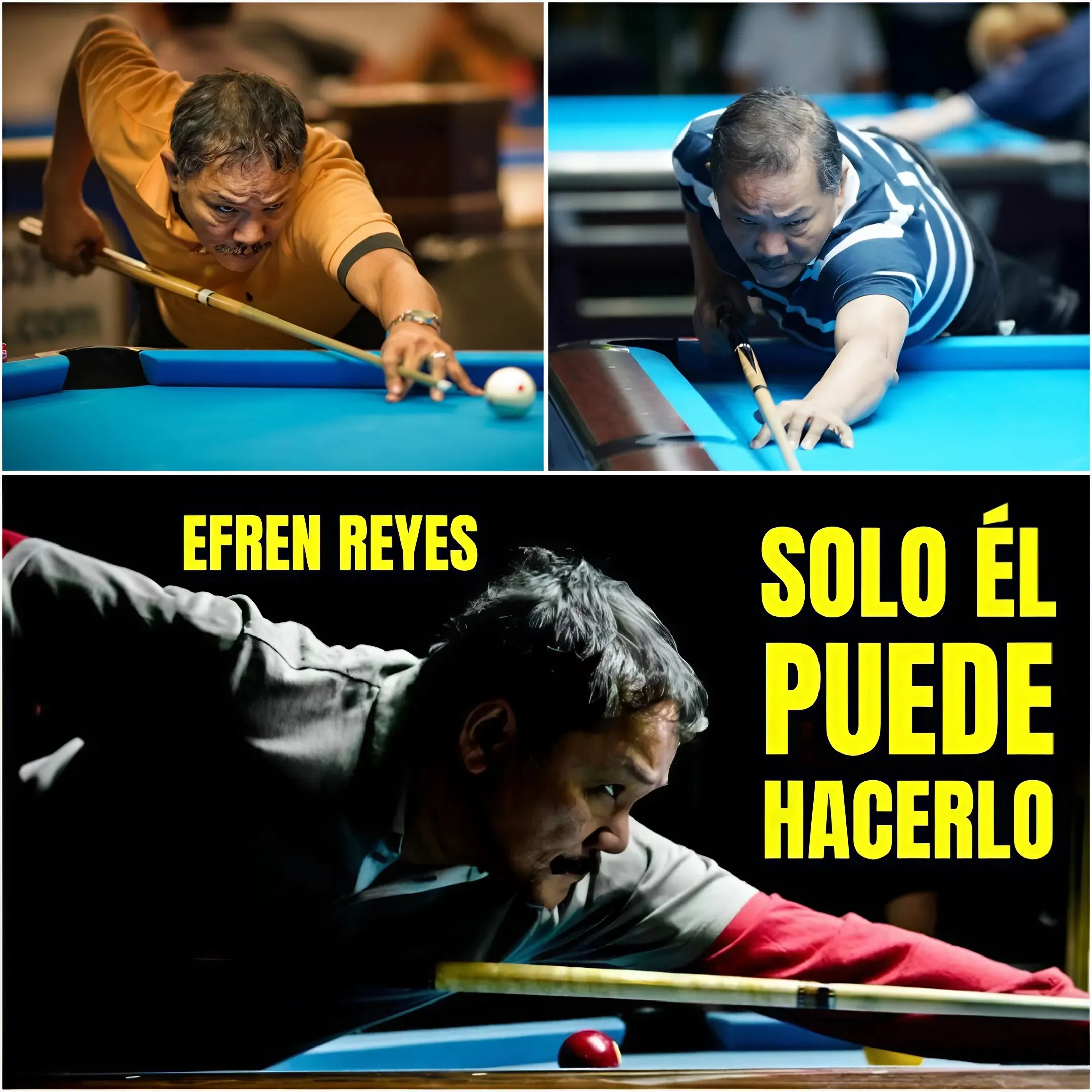 Magician Efren Reyes and his AMAZING Security Shots that We Will Never See Again