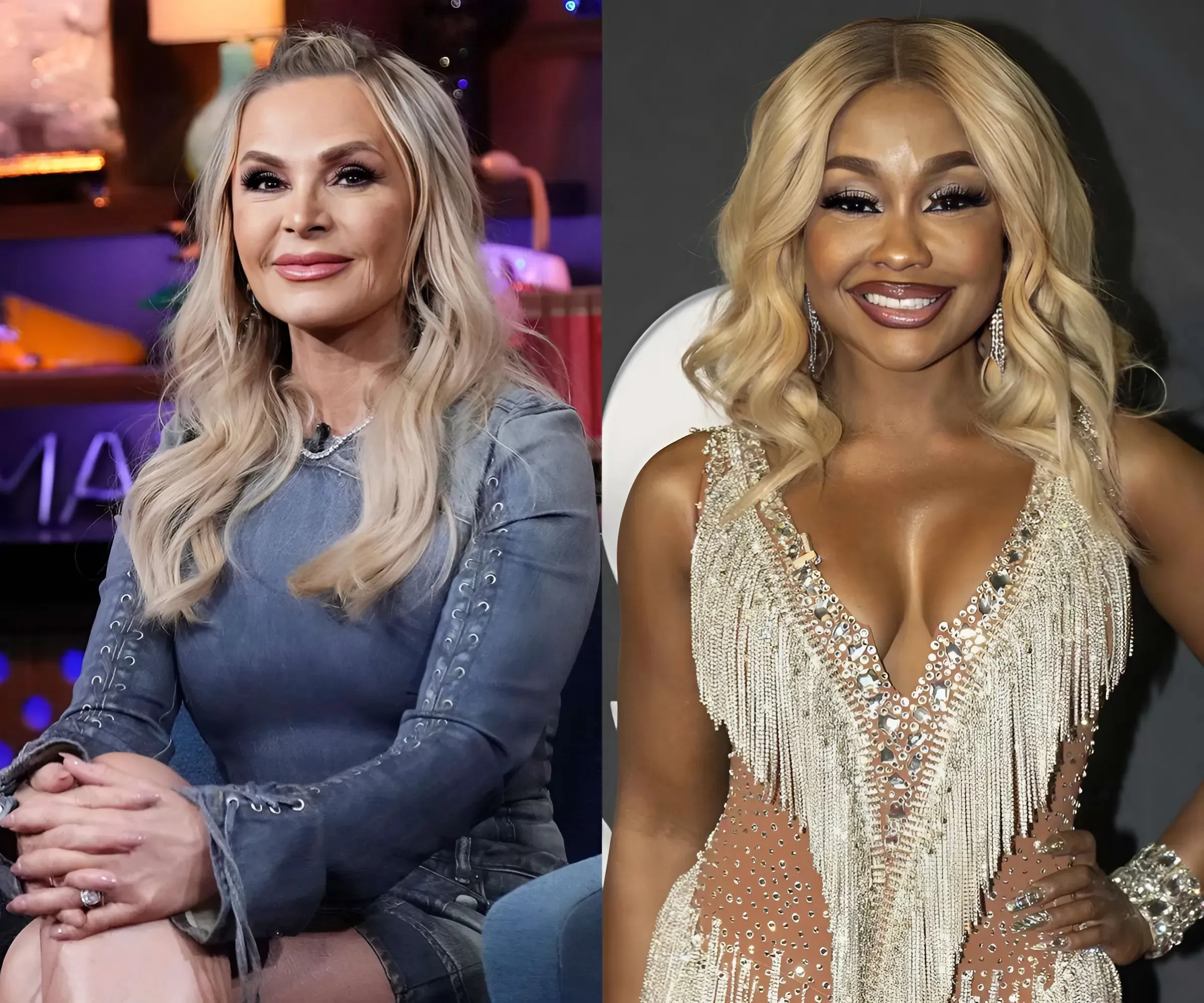 RHOC’s Tamra Judge supports Phaedra Parks on DWTS premiere night