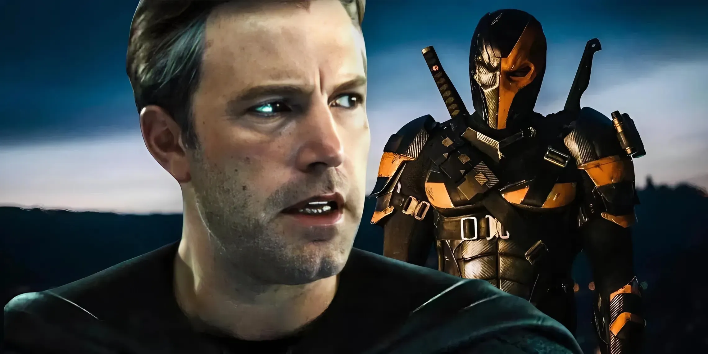 Ben Affleck's Batman Fights Deathstroke In New Concept Art From Canceled DCEU Movie