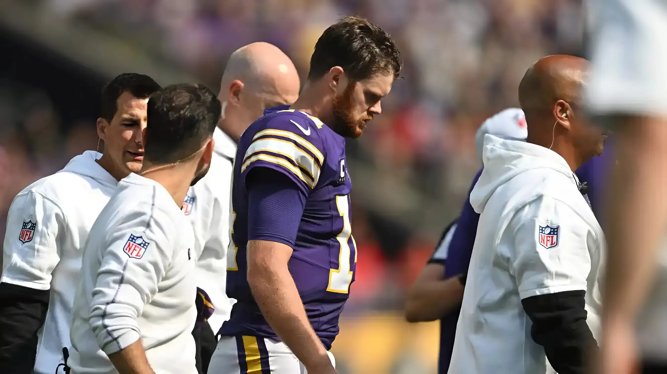 Vikings Captain Speaks Out After Danielle Hunter Injures Sam Darnold