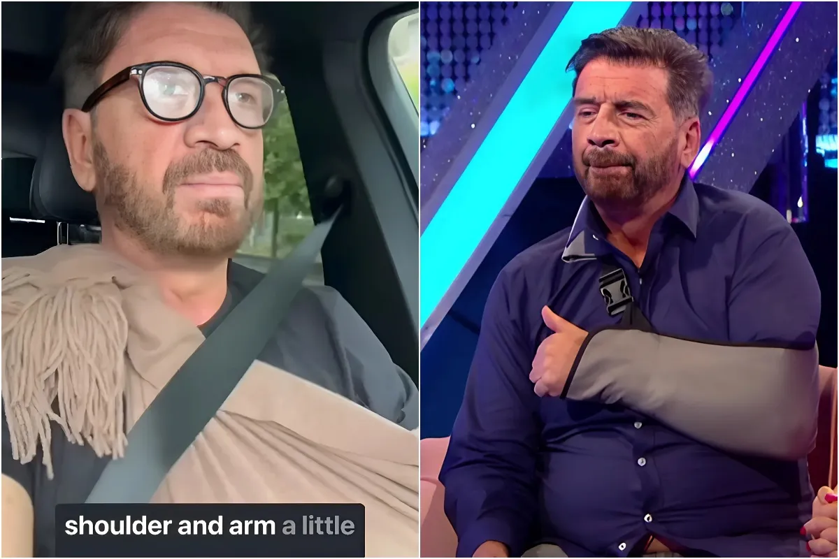 ‘It got worse and worse’ says Nick Knowles as he shows off painful injury on It Takes Two as Strictly future up in air liennhi