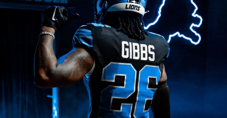 Game of Detroit Lions black uniform debut revealed