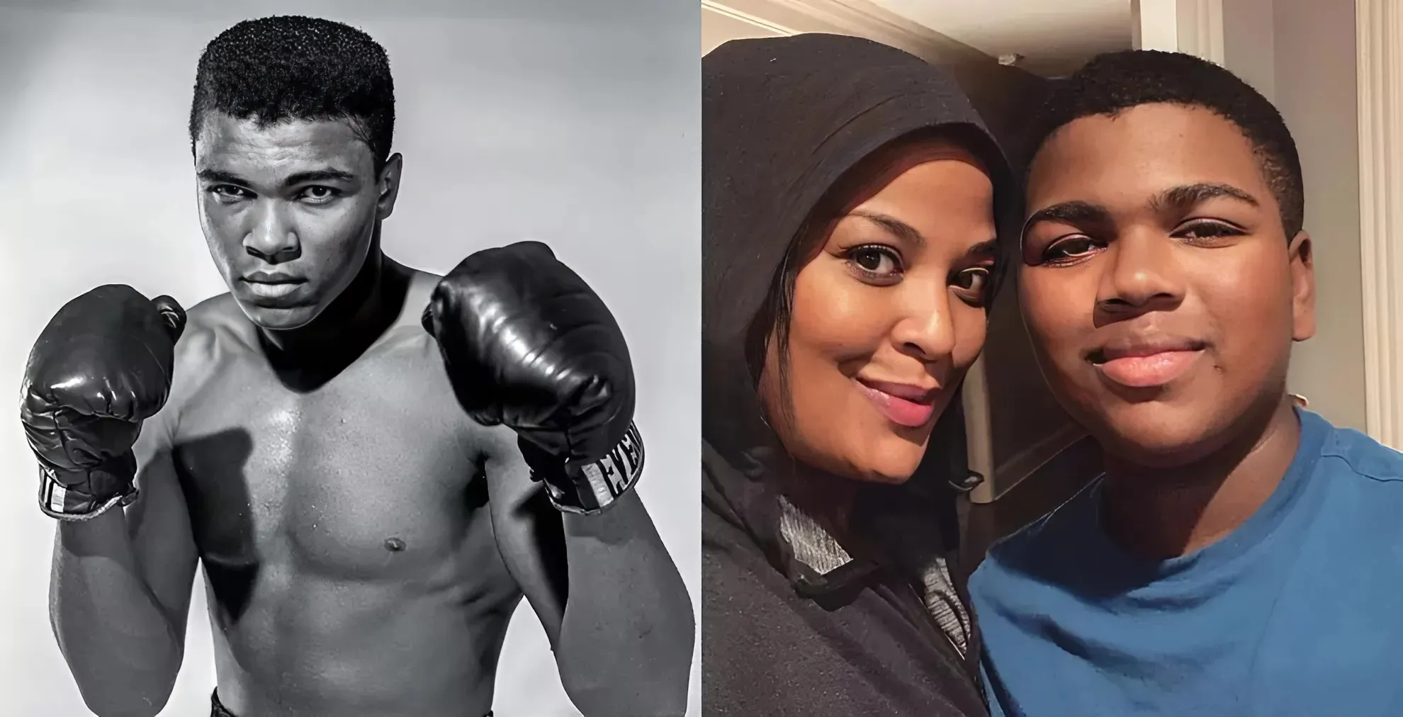 Muhammad Ali's legacy lives on with photo revealing grandson's astonishing resemblance