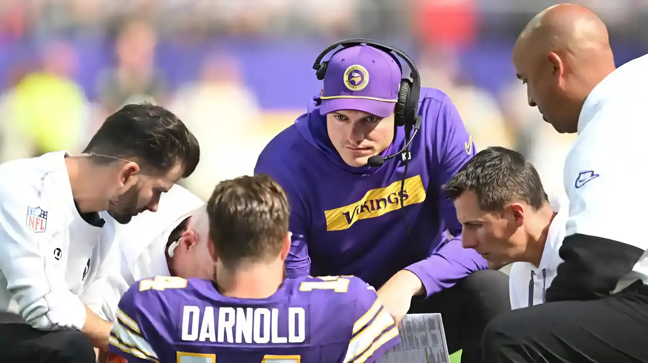 NFL Exec Gets Honest About Darnold Injury, Potential Vikings QB Change