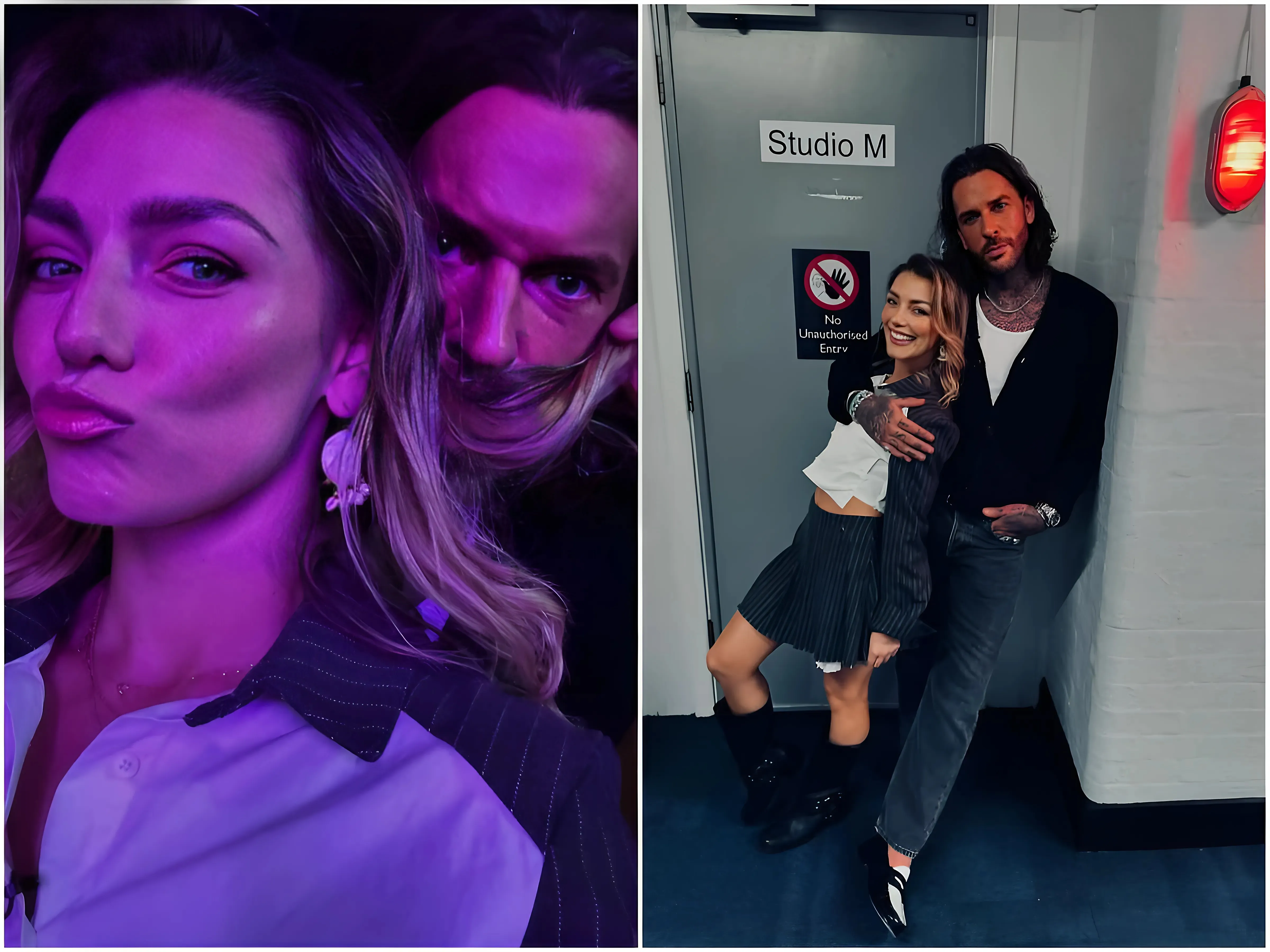 Strictly’s Pete Wicks and Jowita Przystał look cosy as he wraps his arms around her and fans spot ‘sizzling chemistry’