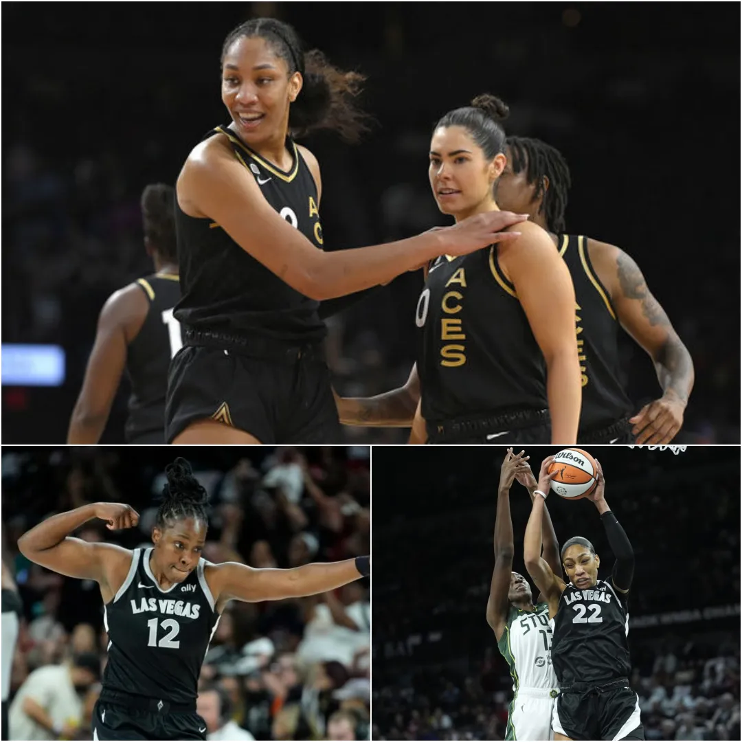 Kelsey Plum and A'ja Wilson Lead Las Vegas Aces to Defeat Seattle Storm, Advance to WNBA Semifinals!