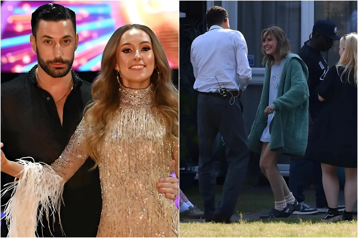 Rose Ayling-Ellis looks worlds away from Strictly as she films first role since EastEnders on set in Hertfordshire liennhi