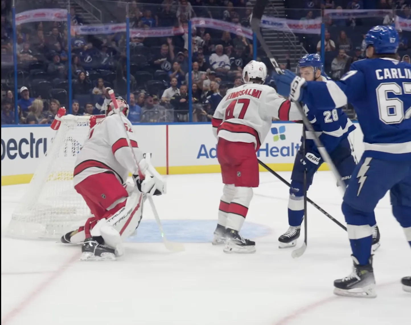 Lightning kick off their preseason schedule with game against Carolina