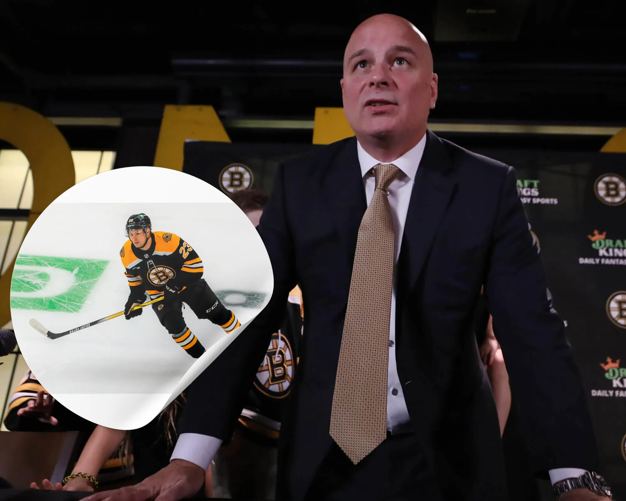 Bruins coach Jim Montgomery sends clear message to top prospect Fabian Lysell