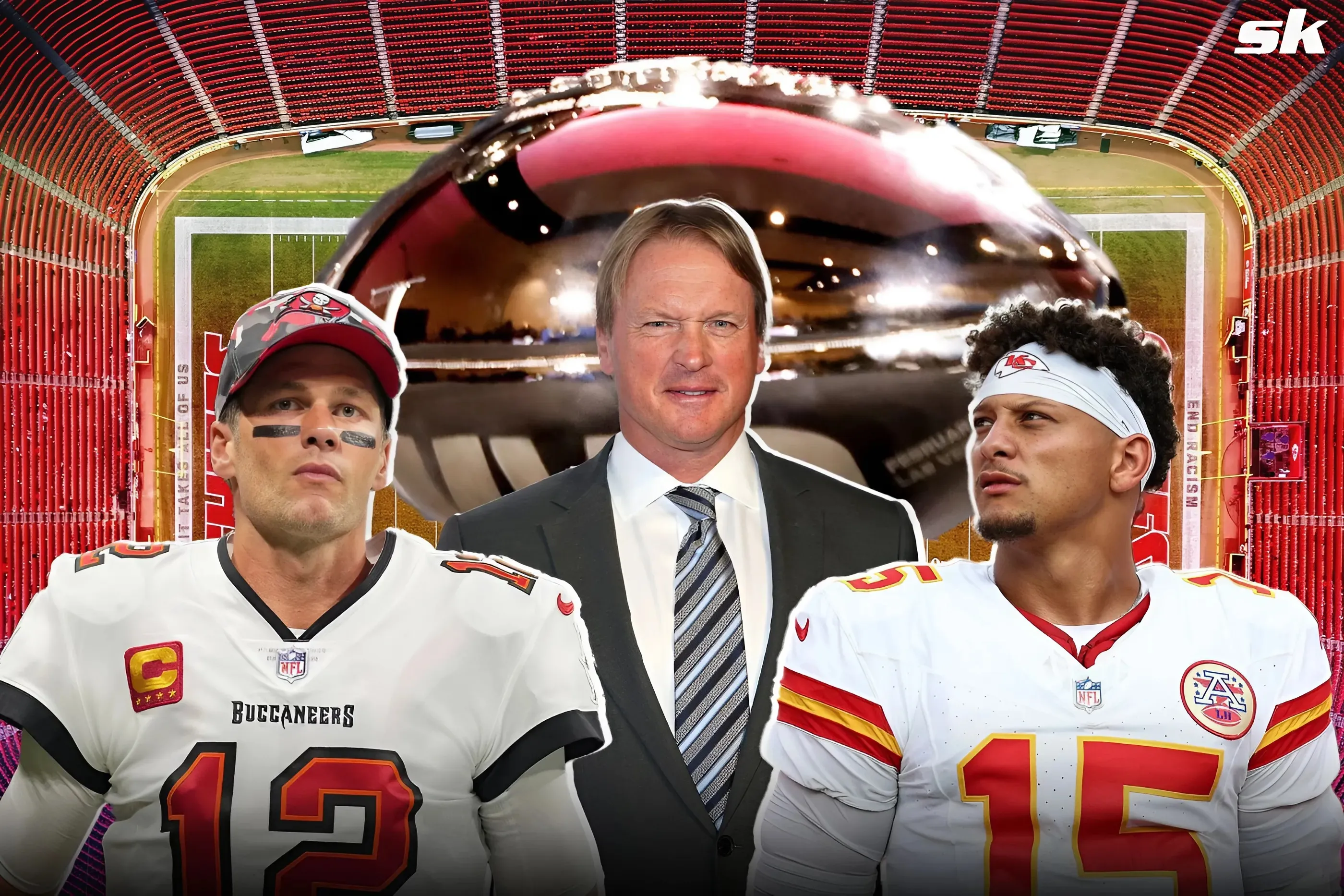 Jon Gruden delivers verdict on Tom Brady vs Patrick Mahomes debate