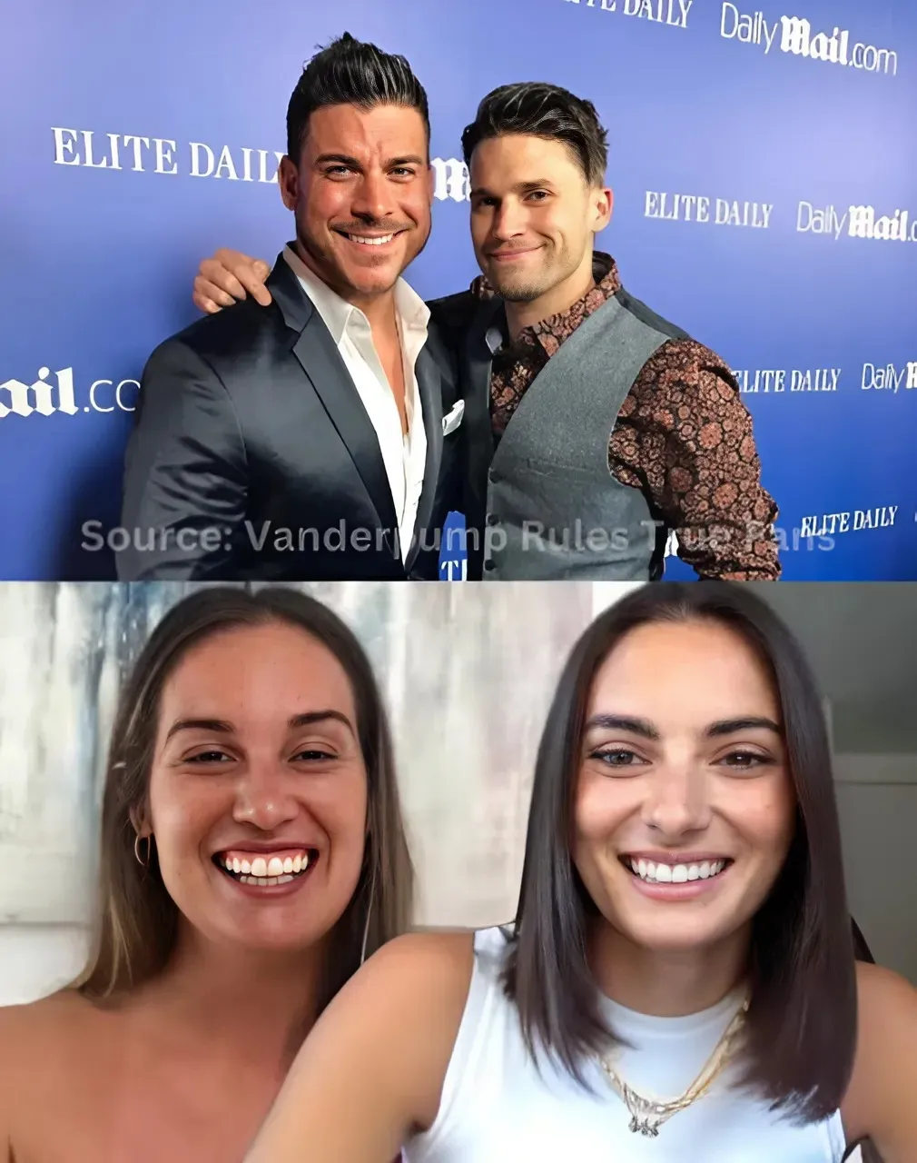 Tom Schwartz and Jax Taylor Ask Paige DeSorbo And Hannah Berner If They Are “Trash” During A Live Giggly Squad Show