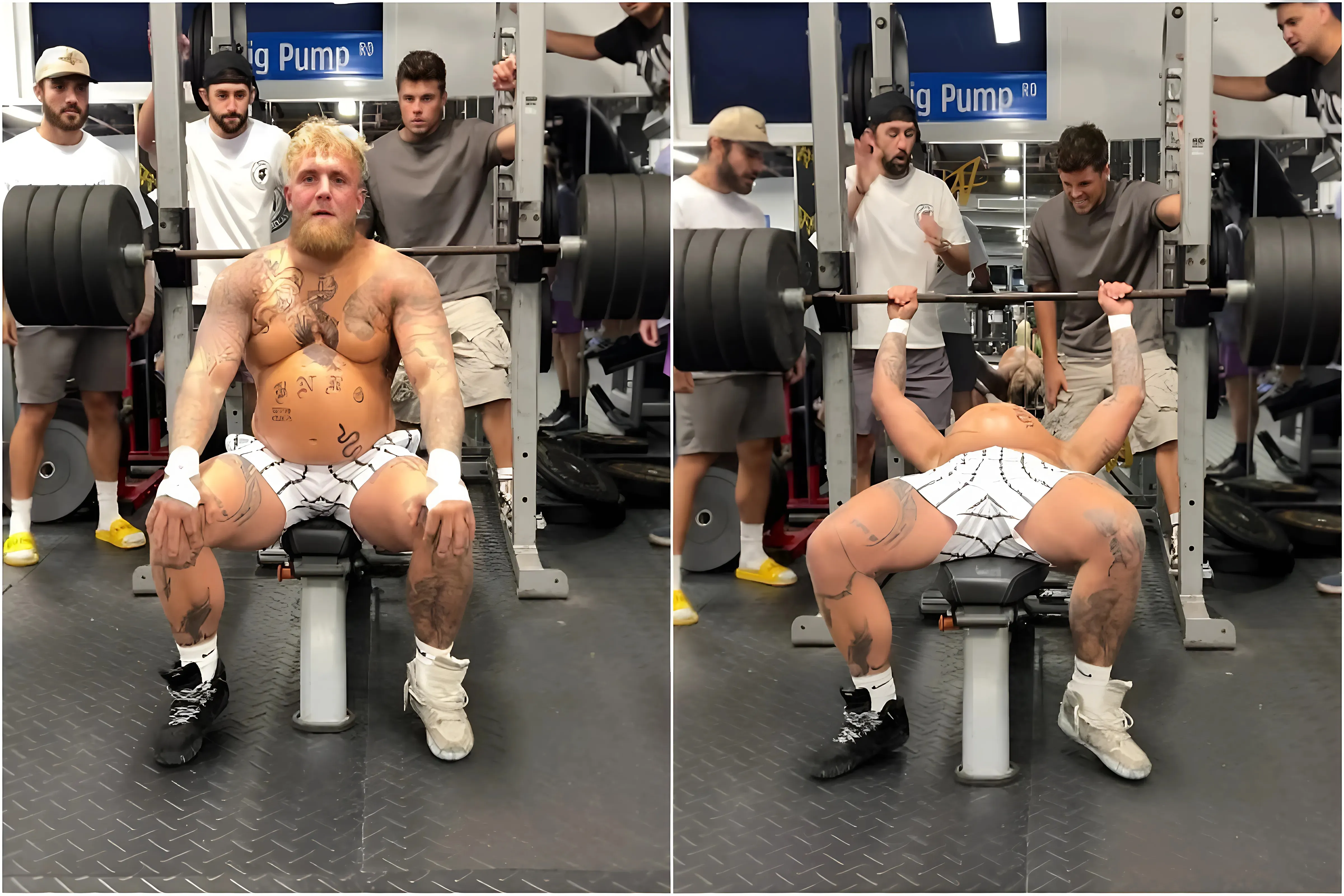 Jake Paul appears overweight in controversial training video sparking doubts ahead of Mike Tyson fight trucc