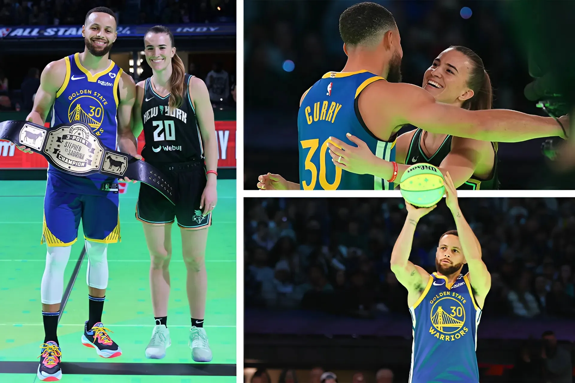 Steph Curry's Subtle Reaction to Sabrina Ionescu's Record Game in Liberty-Dream