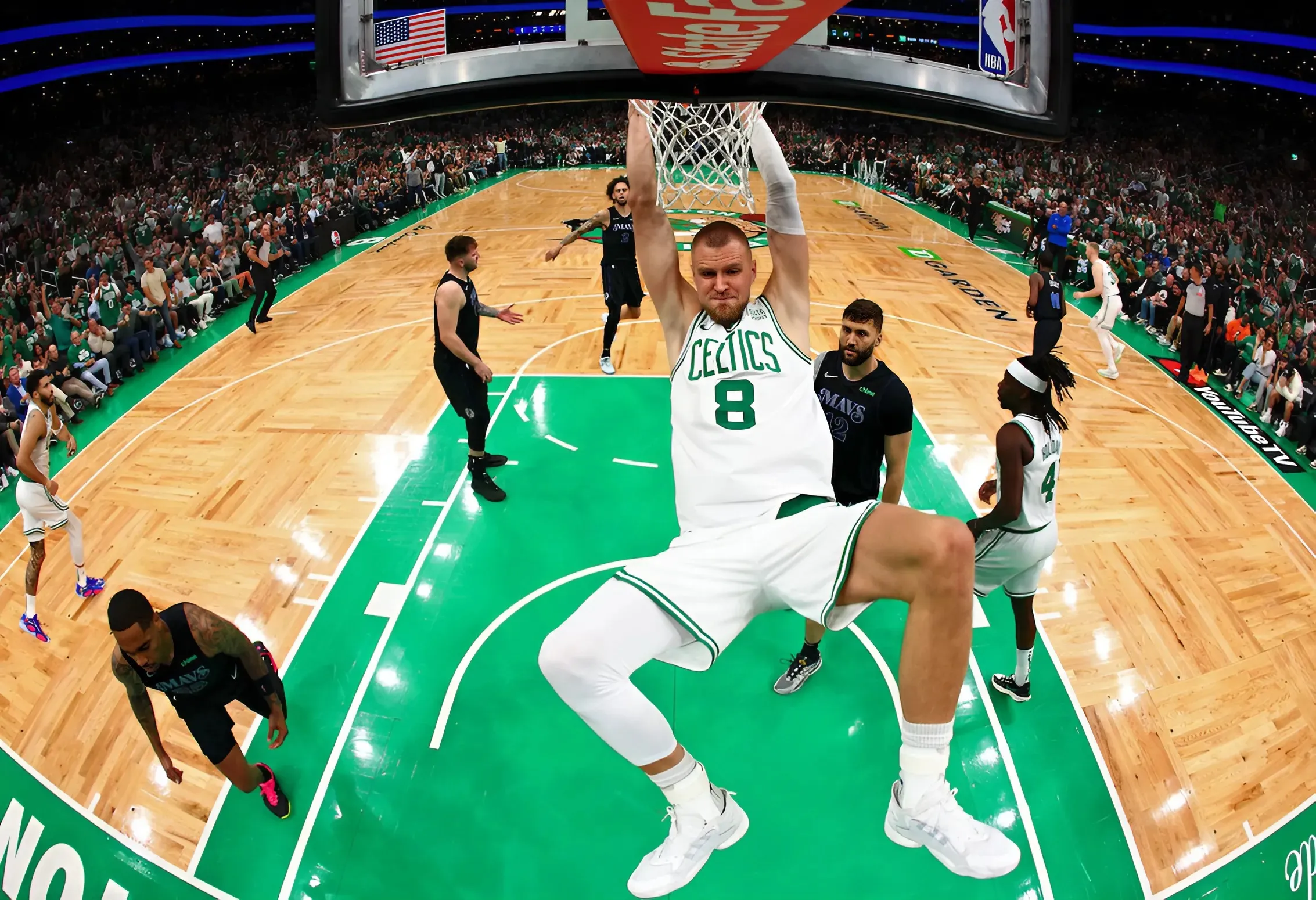 Celtics’ Kristaps Porzingis Targets December for His Return From Ankle Surgery