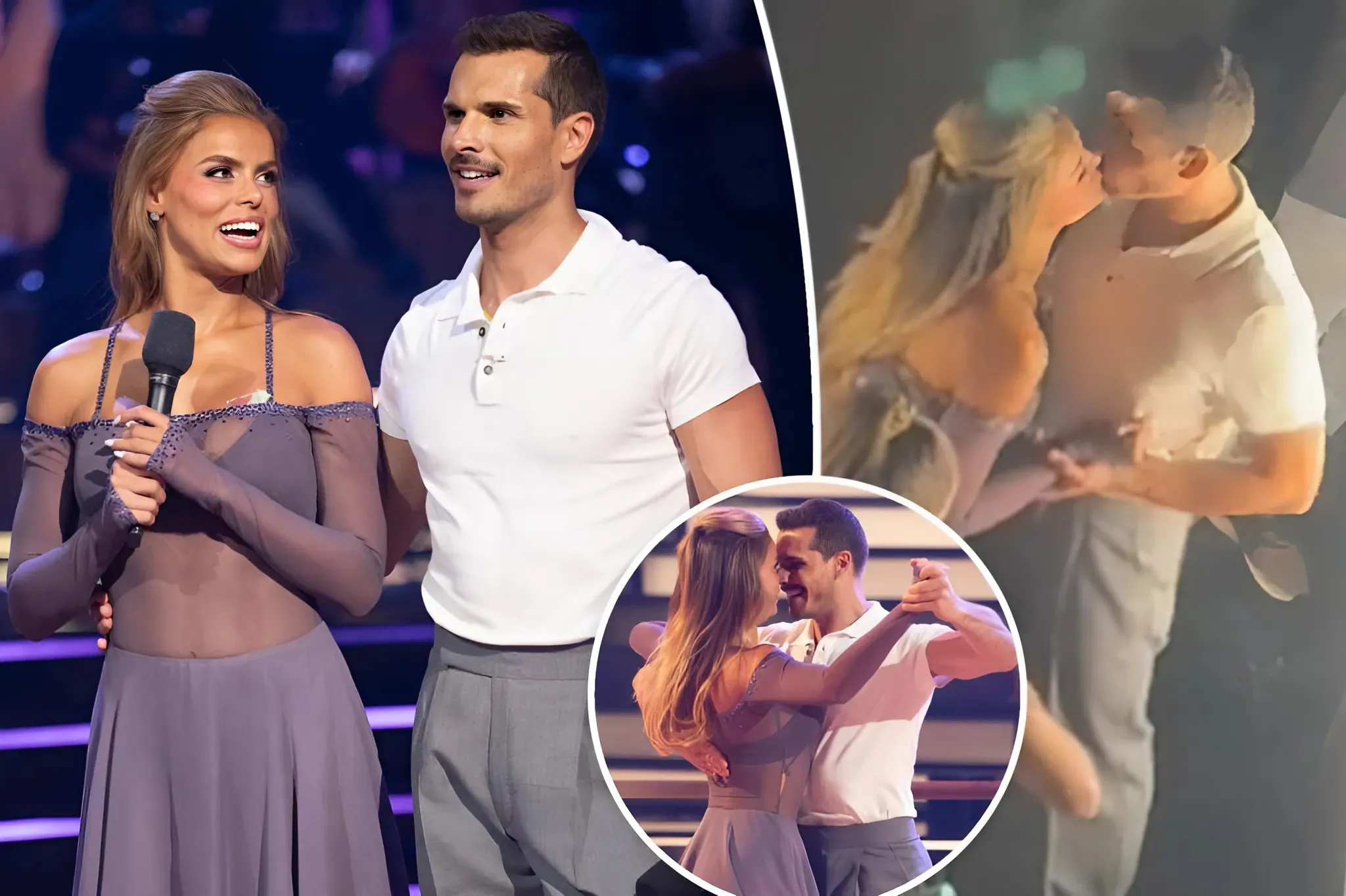 Romance Alert: Brooks Nader, 27, Caught Kissing 'DWTS' Partner Gleb Savchenko, 41, Backstage-quang