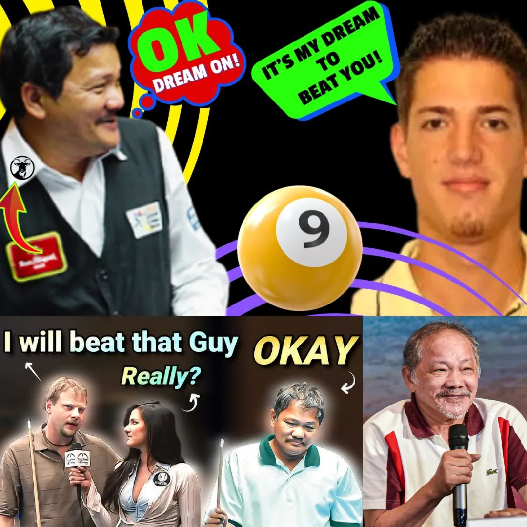 German Player Confidently Challenges "Legend" Efren BATA Reyes With Smart Tactics!