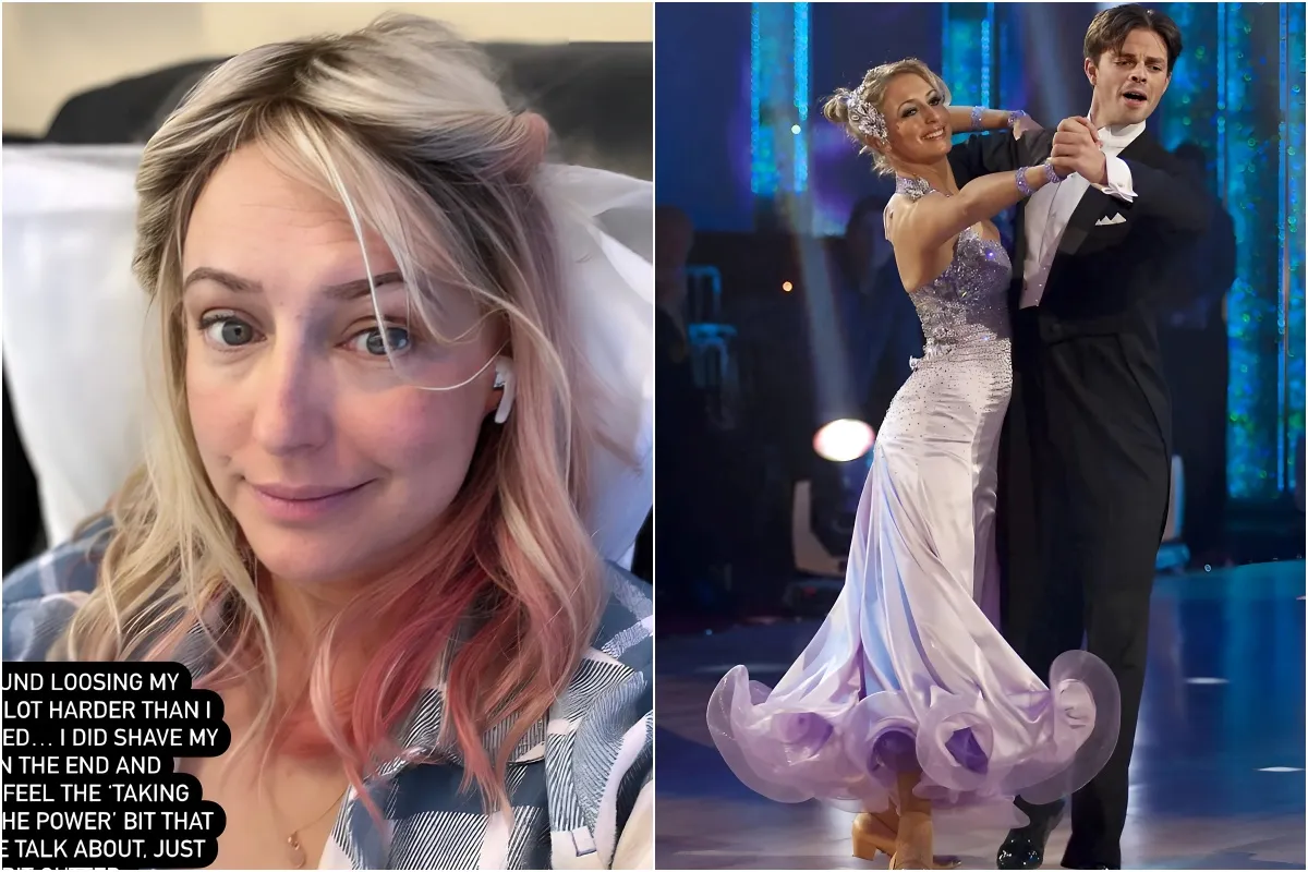 Former Strictly star Ali Bastian reveals she’s losing her hair as she battles breast cancer in heartbreaking post liennhi