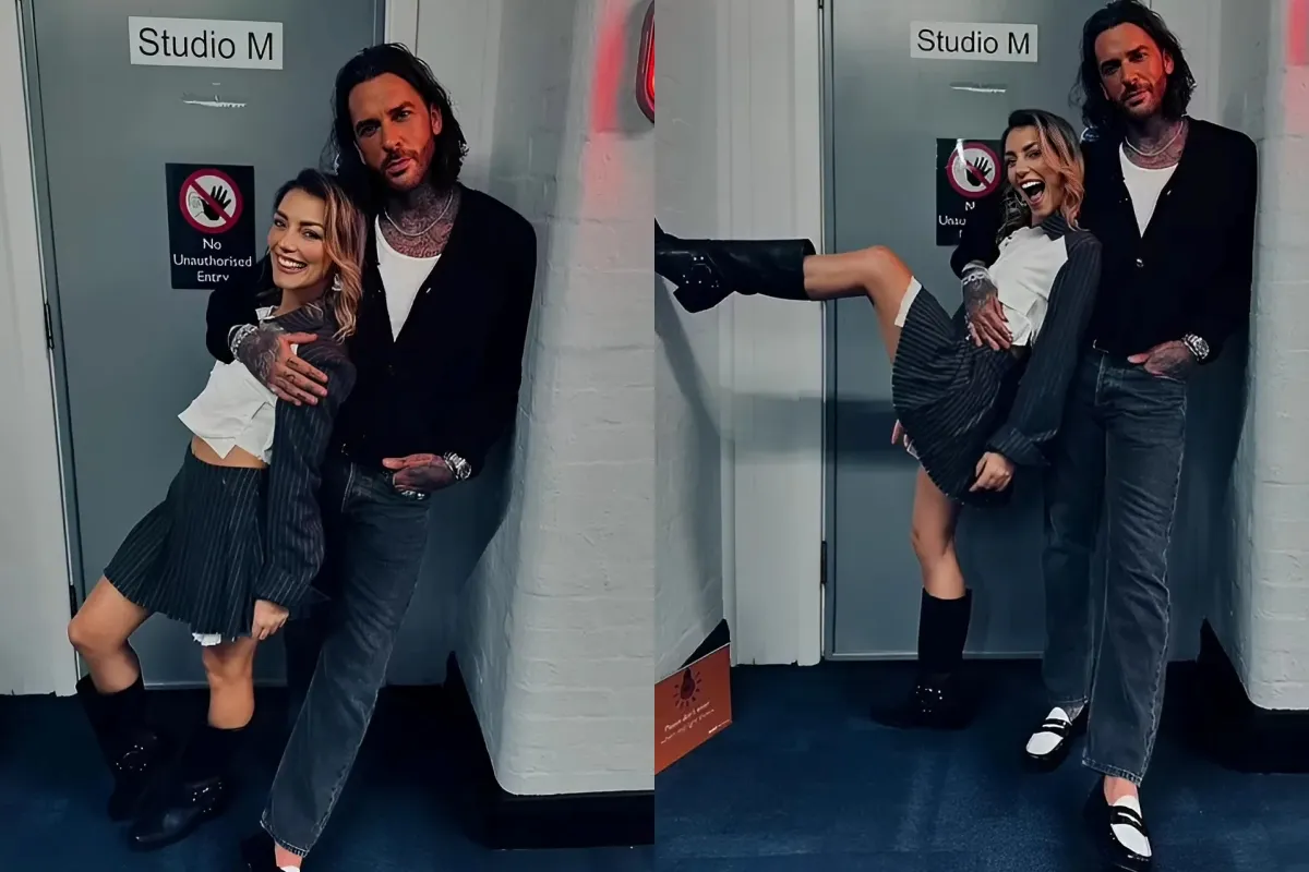 Strictly's Pete Wicks wraps his arm around Jowita Przystal in cosy display as fans laud their sizzling 'chemistry' after they sparked romance rumours ngocc