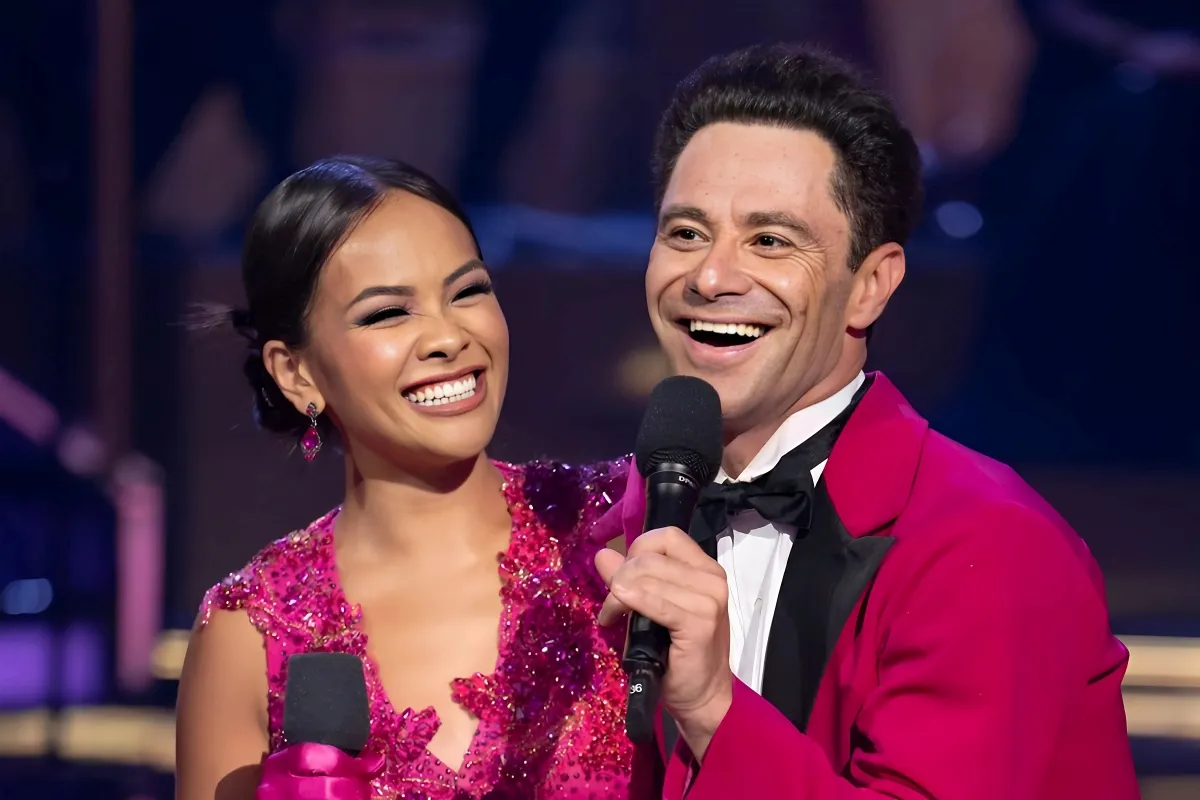 Jenn Tran Says She's 'Really Proud' Of Herself After Music Mishap on Dancing with the Stars