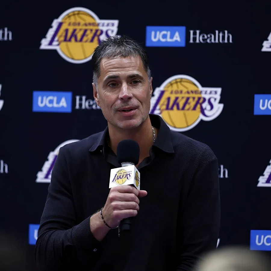 Rob Pelinka reveals Lakers' 1st-round picks trade strategy