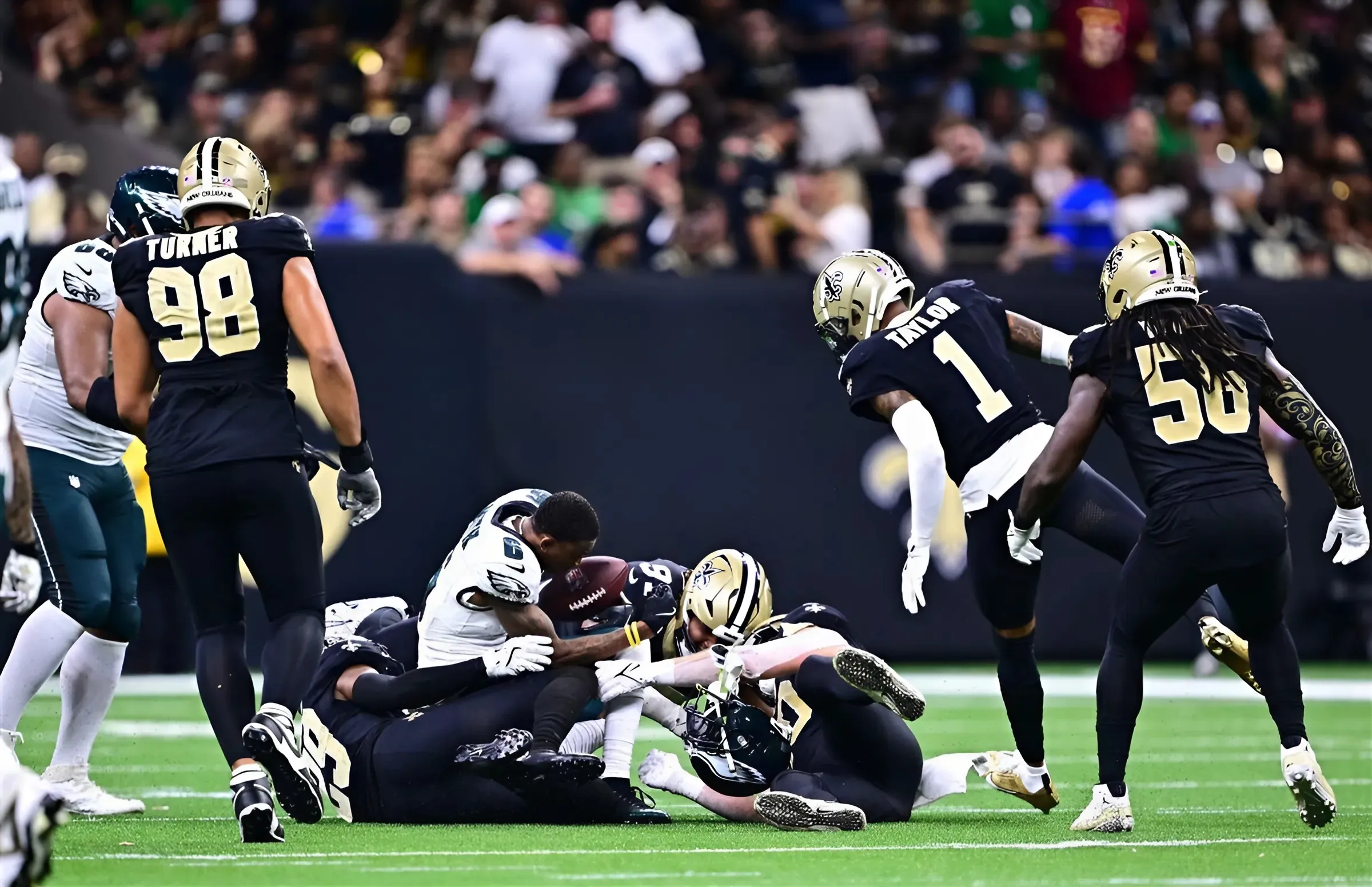 NFL shows they've picked a side in latest controversy after Saints' loss to Eagles