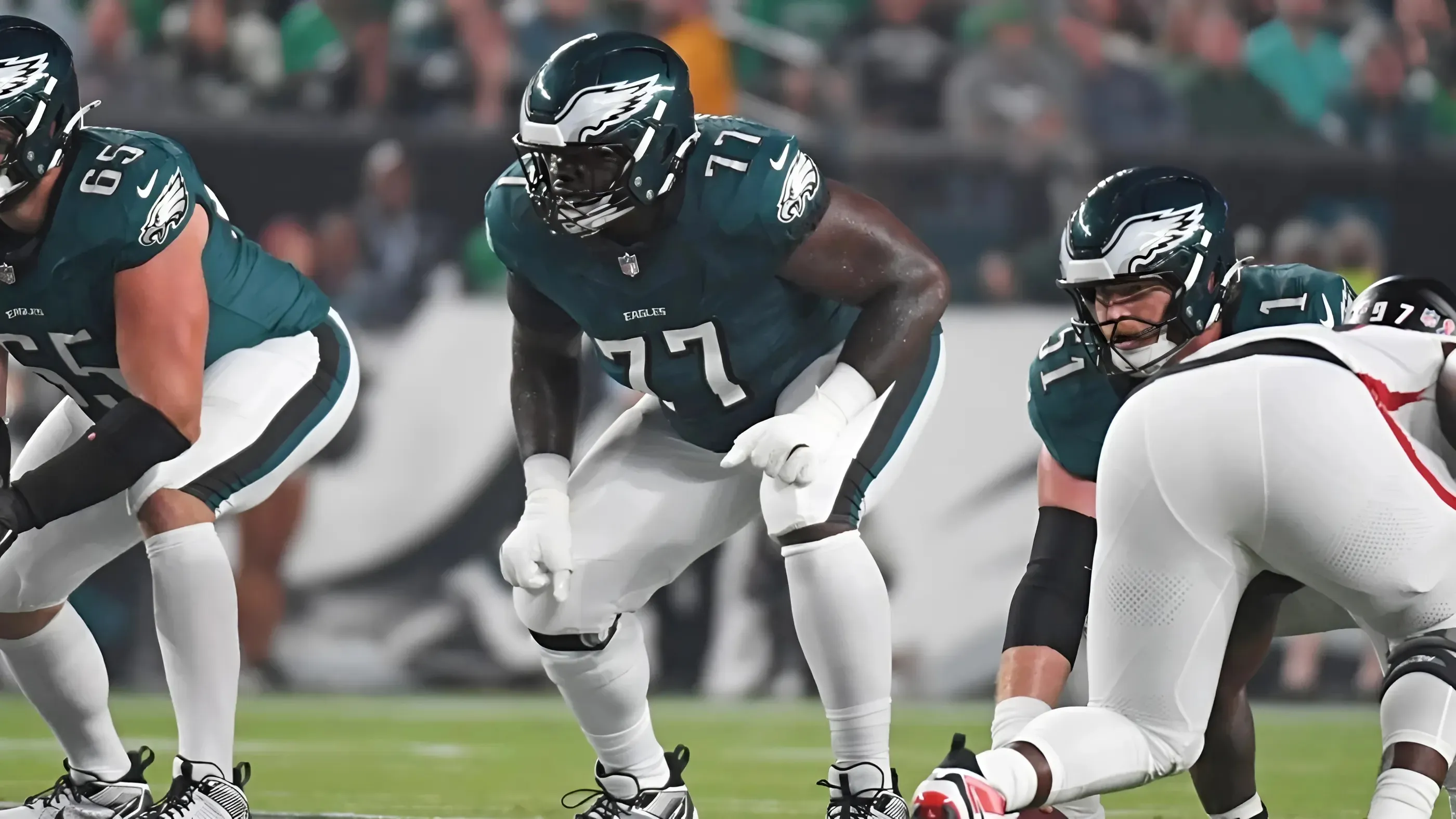 Eagles OG Mekhi Becton to play with cast on injured finger vs. Bucs