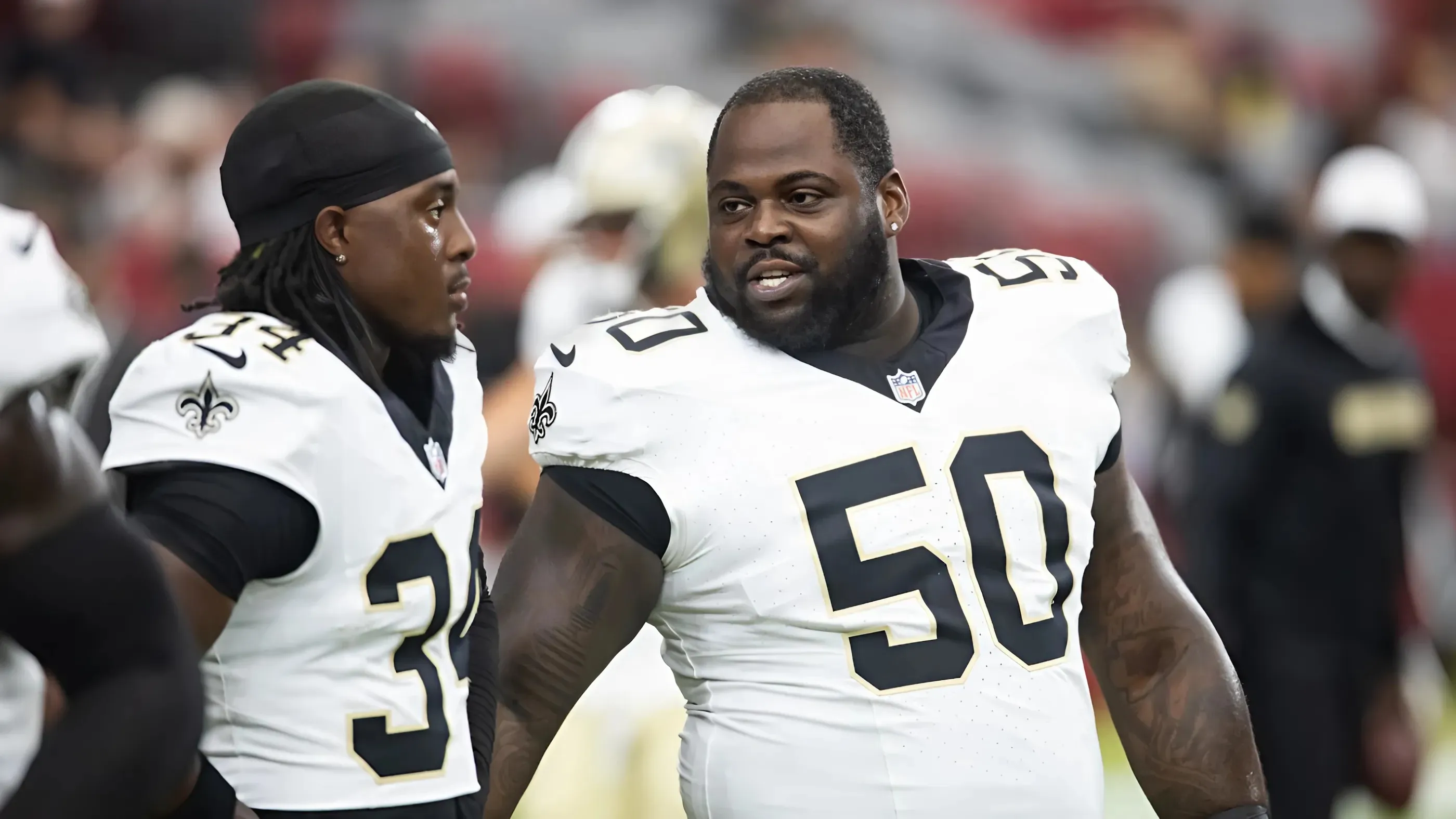 Saints defensive tackle Khalen Saunders hints at a return ahead of Week 4