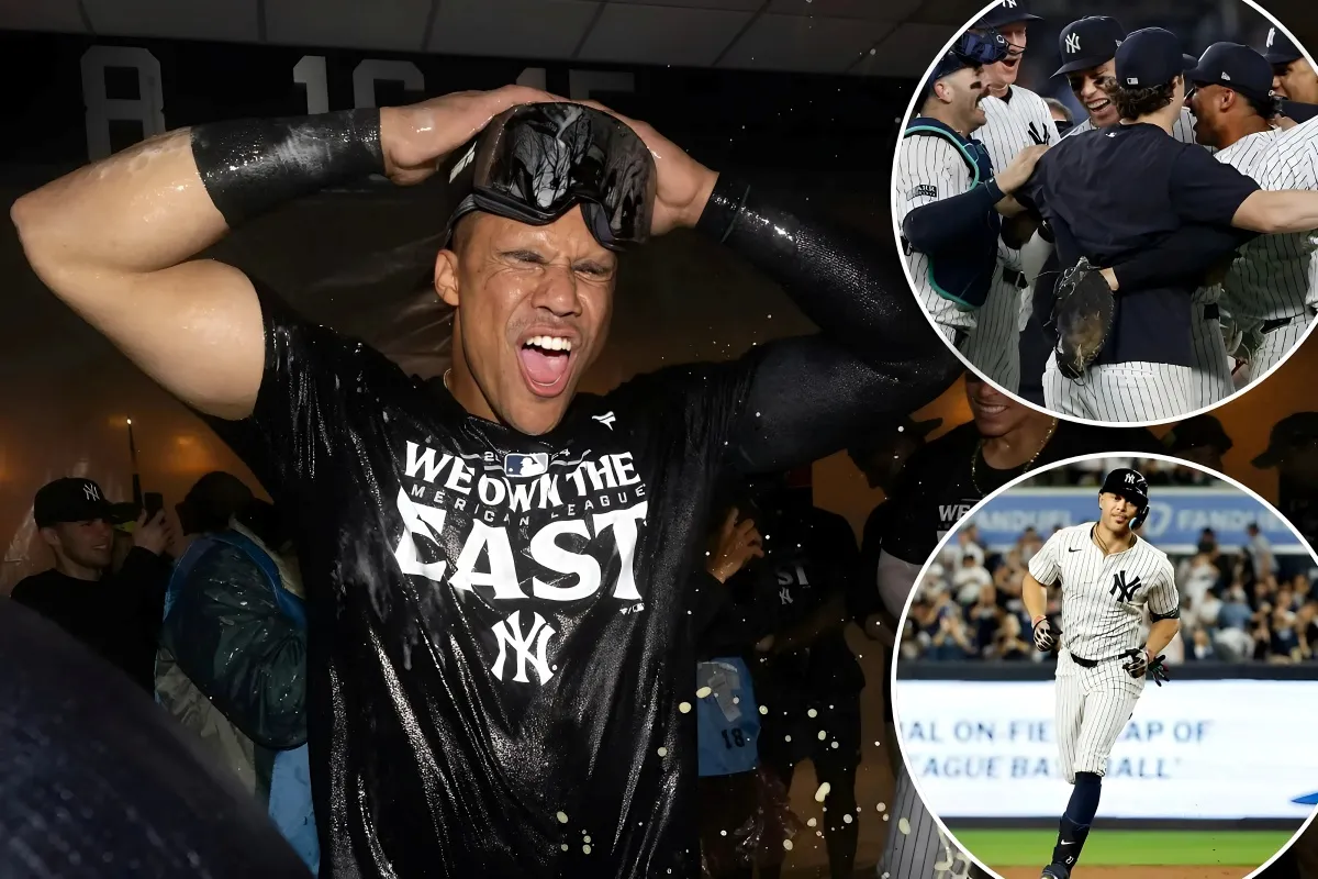 Yankees secure AL East title with rout of Orioles, inch closer to top seed - lulu