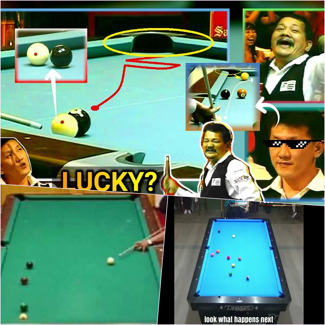 The Shot That Defied All Rules: Efren Reyes's Masterstroke Shocked the Billiards World!