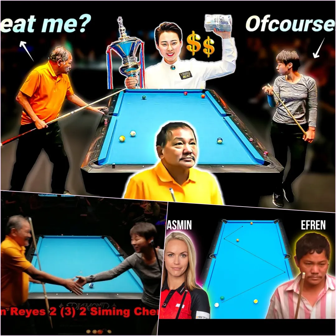 China's "Money Game Queen" Confidently Challenges King Efren Reyes: Can She Surpass?