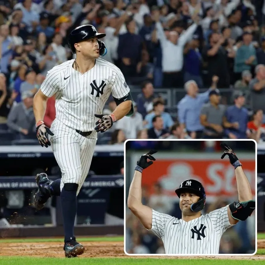 Giancarlo Stanton looks in playoff form with power burst during Yankees’ clincher