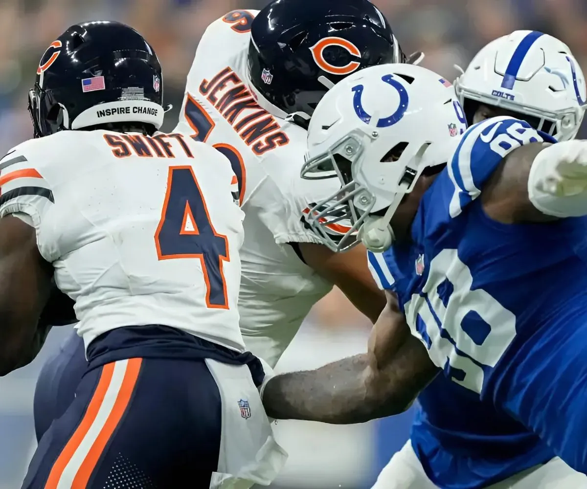 Colts DT Raekwon Davis leaves mark on run game vs. Bears