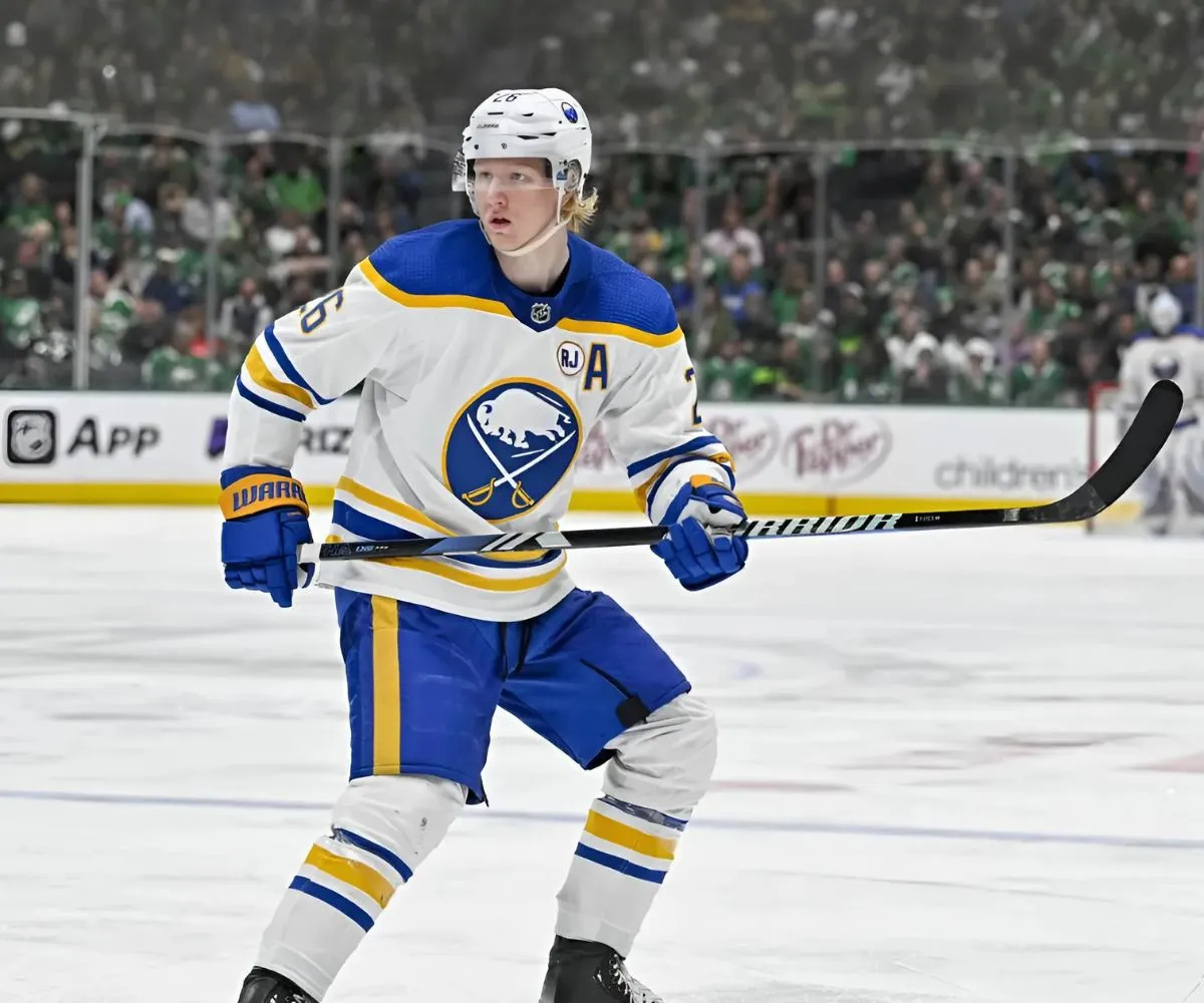 Rasmus Dahlin Named Captain of the Buffalo Sabres