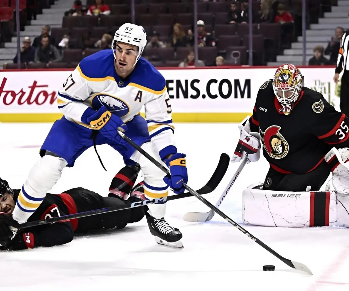 Ostlund scores overtime winner to give Sabres a 3-2 pre-season win over Senators